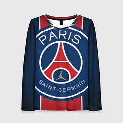 Лонгслив женский Paris Saint-Germain PSG, цвет: 3D-принт