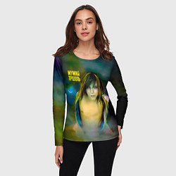 Лонгслив женский Точно ртуть алоэ - Мумий Тролль, цвет: 3D-принт — фото 2