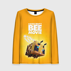 Лонгслив женский BEE MOVIE Minecraft, цвет: 3D-принт