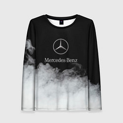 Лонгслив женский Mercedes-Benz Облака, цвет: 3D-принт
