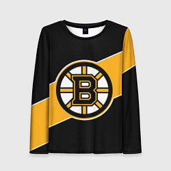 Женский лонгслив Бостон Брюинз, Boston Bruins