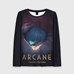 Лонгслив женский Arcane: League of Legends, цвет: 3D-принт