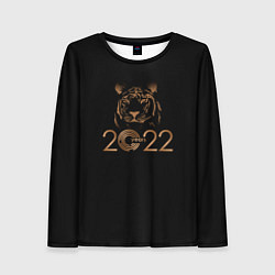Женский лонгслив 2022 Tiger Bronze Theme