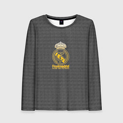 Лонгслив женский Real Madrid graphite theme, цвет: 3D-принт