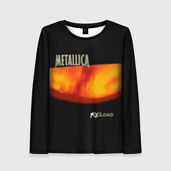 Лонгслив женский Metallica ReLoad, цвет: 3D-принт