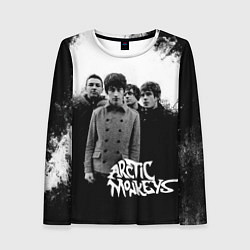 Лонгслив женский Группа Arctic monkeys, цвет: 3D-принт