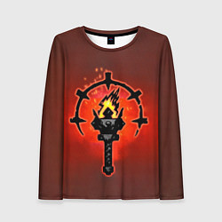 Лонгслив женский Darkest Dungeon Факел, цвет: 3D-принт