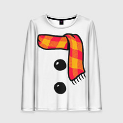 Женский лонгслив Snowman Outfit