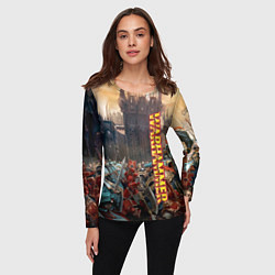 Лонгслив женский Ваха Осада, цвет: 3D-принт — фото 2