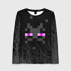 Женский лонгслив ЭНДЕРМЕН МАЙНКРАФТ MINECRAFT