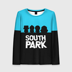 Лонгслив женский Южный парк персонажи South Park, цвет: 3D-принт
