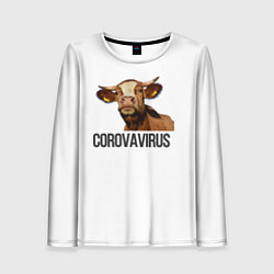 Женский лонгслив Corovavirus