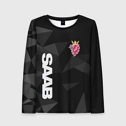 Лонгслив женский SAAB , СААБ, цвет: 3D-принт