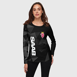 Лонгслив женский SAAB , СААБ, цвет: 3D-принт — фото 2
