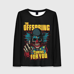 Лонгслив женский The Offspring рок, цвет: 3D-принт
