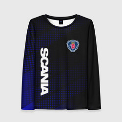 Лонгслив женский СКАНИЯ SCANIA, цвет: 3D-принт