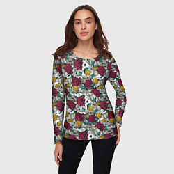 Лонгслив женский Счастливчик Lucky, цвет: 3D-принт — фото 2