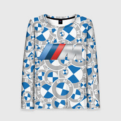 Женский лонгслив М-ка BMW PATTERN SPORT