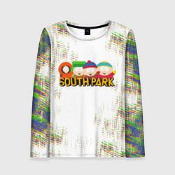 Лонгслив женский Мультфильм Южный парк South Park, цвет: 3D-принт