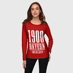 Лонгслив женский Бавария Bayern Munchen, цвет: 3D-принт — фото 2