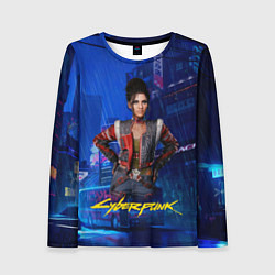 Женский лонгслив Panam Панам Cyberpunk2077