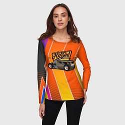 Лонгслив женский Classic retro car, цвет: 3D-принт — фото 2