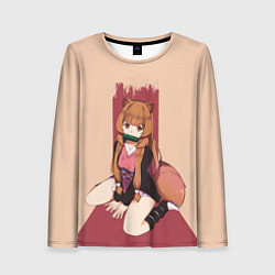 Женский лонгслив Raccoon andTanuki