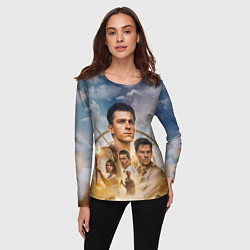 Лонгслив женский Uncharted: на картах не значится, цвет: 3D-принт — фото 2