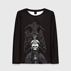 Лонгслив женский Ghost Papa Emeritus, цвет: 3D-принт