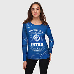 Лонгслив женский Inter FC 1, цвет: 3D-принт — фото 2