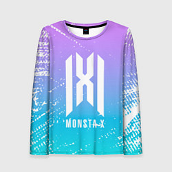 Женский лонгслив Monsta x neon