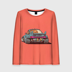 Женский лонгслив Cyber car