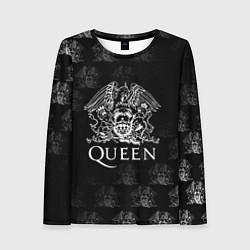 Лонгслив женский Queen pattern, цвет: 3D-принт