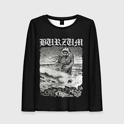 Лонгслив женский Burzum - The Sea Monster, цвет: 3D-принт