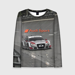 Женский лонгслив Audi Sport Racing Team Short Track Car Racing Авто