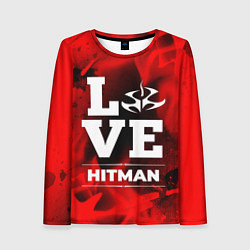 Лонгслив женский Hitman Love Классика, цвет: 3D-принт