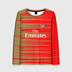 Лонгслив женский Arsenal fly emirates, цвет: 3D-принт