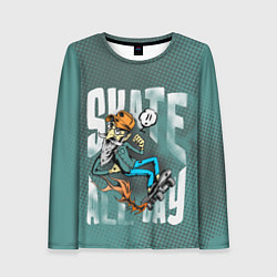 Женский лонгслив Вечно молодой дед