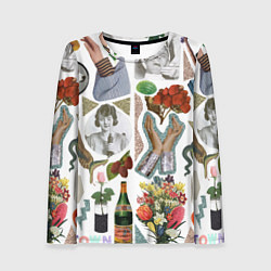 Лонгслив женский Underground vanguard pattern fashion 2088, цвет: 3D-принт