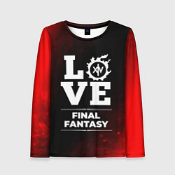 Женский лонгслив Final Fantasy Love Классика