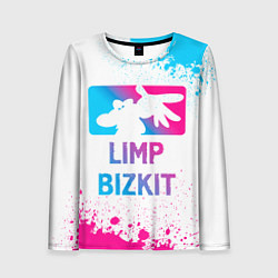 Женский лонгслив Limp Bizkit Neon Gradient