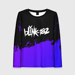 Лонгслив женский Blink 182 Purple Grunge, цвет: 3D-принт