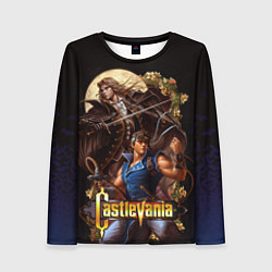 Женский лонгслив Castlevania - Leon & Alucard