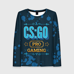 Женский лонгслив Игра CS:GO: PRO Gaming