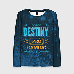 Лонгслив женский Игра Destiny: PRO Gaming, цвет: 3D-принт