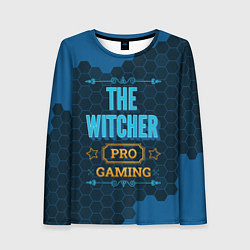 Лонгслив женский Игра The Witcher: pro gaming, цвет: 3D-принт