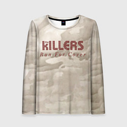 Лонгслив женский Run For Cover Workout Mix - The Killers, цвет: 3D-принт