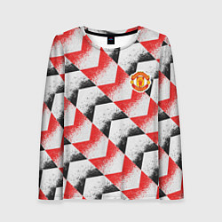 Лонгслив женский Manchester United - Pre Match Top 202223, цвет: 3D-принт