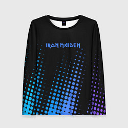 Женский лонгслив Iron Maiden - neon