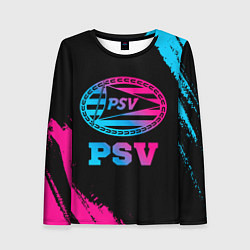 Женский лонгслив PSV - neon gradient
